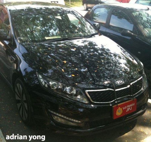 New Kia Optima spotted being tested by JPJ officers Image #121270