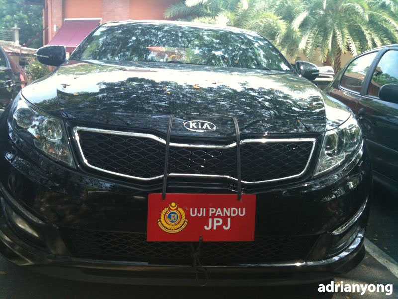 New Kia Optima spotted being tested by JPJ officers Image #71011