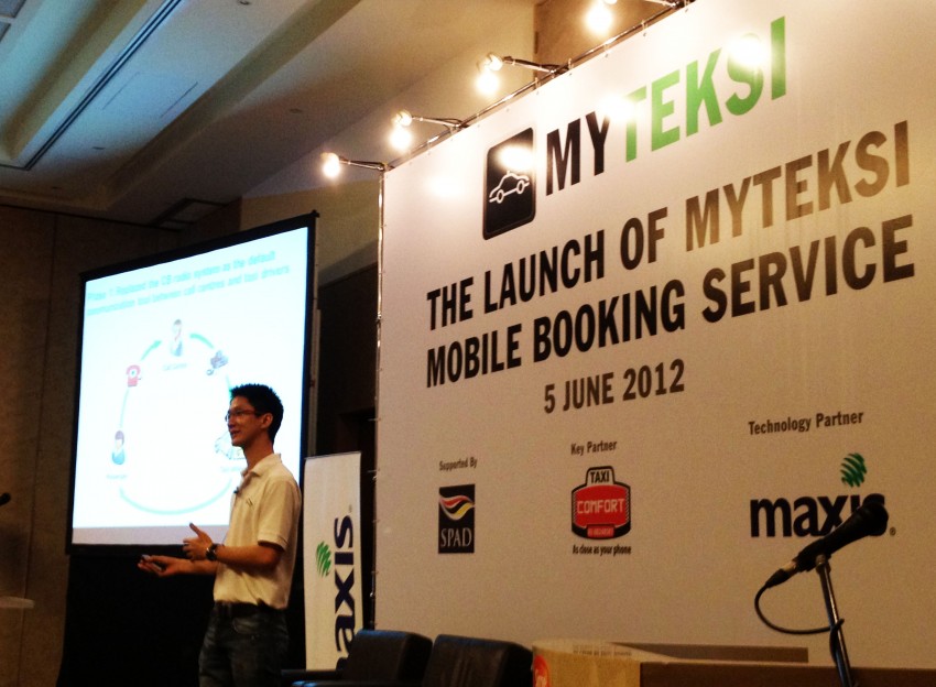 MyTeksi: book a taxi in Malaysia using an app 110521