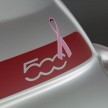 Fiat 500 Pink Ribbon supports breast cancer research
