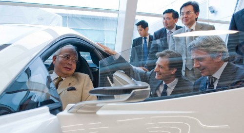 Datuk Seri Najib visits Group Lotus HQ in the UK