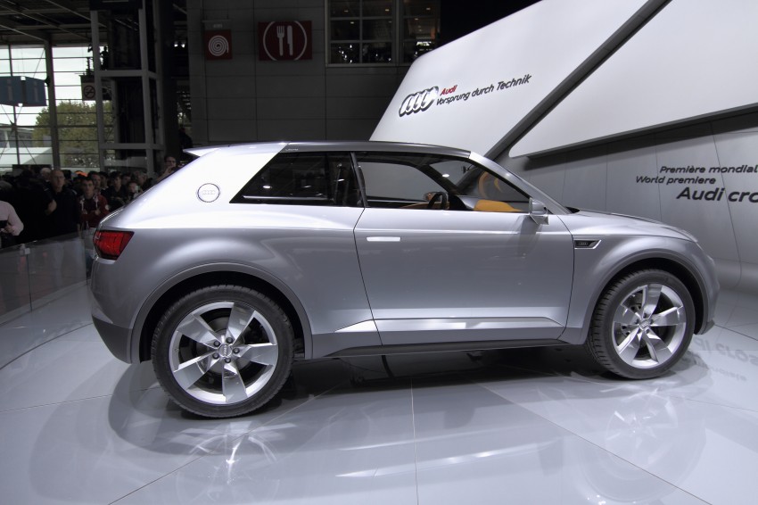 Paris 2012 Live: Audi showcases the crosslane coupe concept, new A3, R8 facelift, and TT RS plus 134821