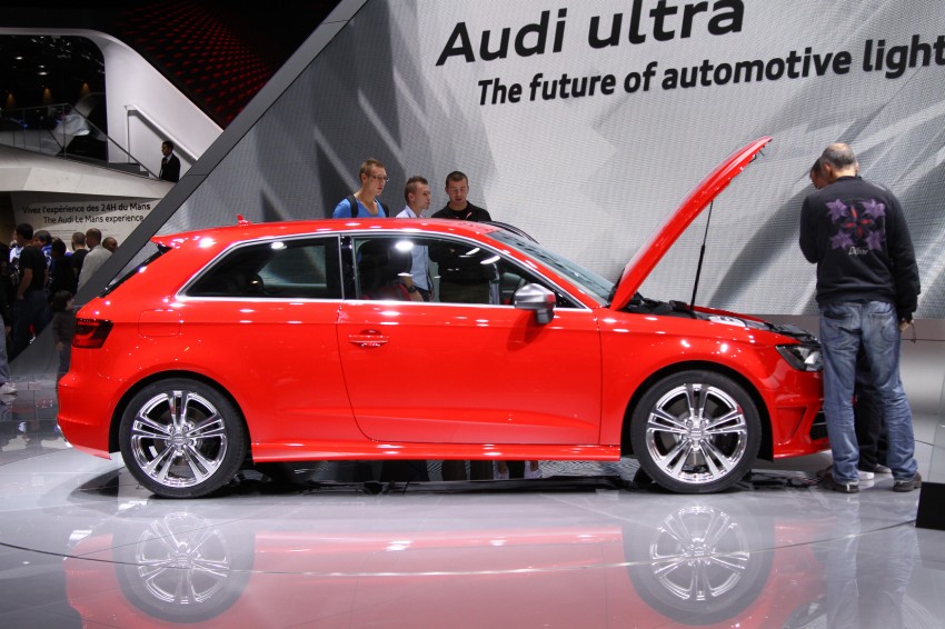 Paris 2012 Live: Audi showcases the crosslane coupe concept, new A3, R8 facelift, and TT RS plus 134828