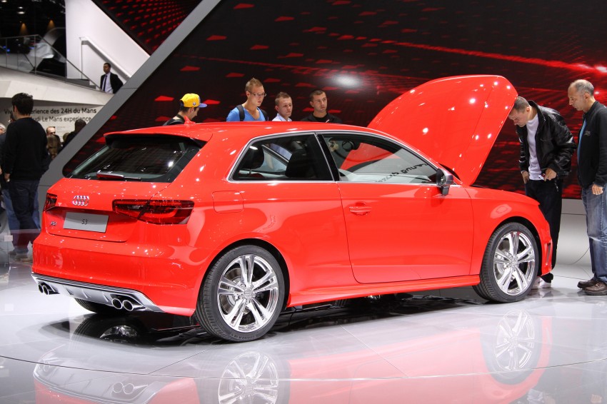 Paris 2012 Live: Audi showcases the crosslane coupe concept, new A3, R8 facelift, and TT RS plus 134829