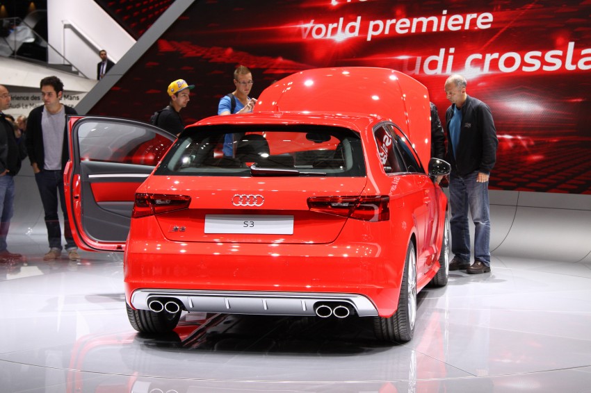 Paris 2012 Live: Audi showcases the crosslane coupe concept, new A3, R8 facelift, and TT RS plus 134831