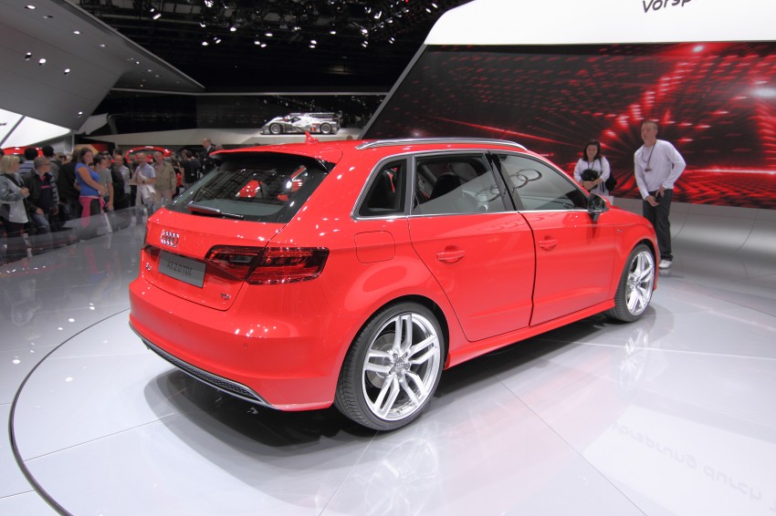 Paris 2012 Live: Audi showcases the crosslane coupe concept, new A3, R8 facelift, and TT RS plus 134837