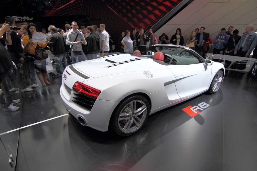 Paris 2012 Live: Audi showcases the crosslane coupe concept, new A3, R8 facelift, and TT RS plus 134840