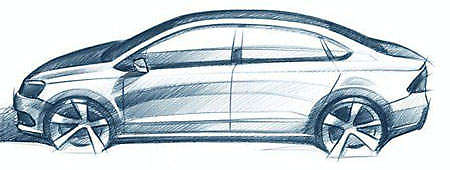 Is this a leaked sketch of the Polo Sedan?