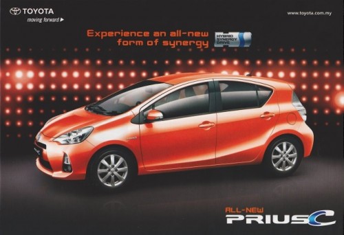 Toyota Prius c arriving soon – teased on UMW Toyota site
