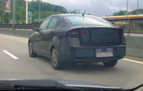 Proton P3-21A spotted again undergoing road-testing