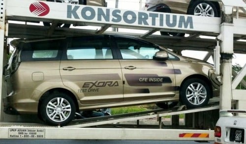 Proton Exora with turbocharged Campro CFE spotted!