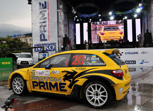 IRC Yalta Rally Ukraine: Two Protons in top 10 after Leg 1