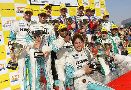 Petronas Syntium Team starts 2010 with class win and second overall in 24 hours of Dubai