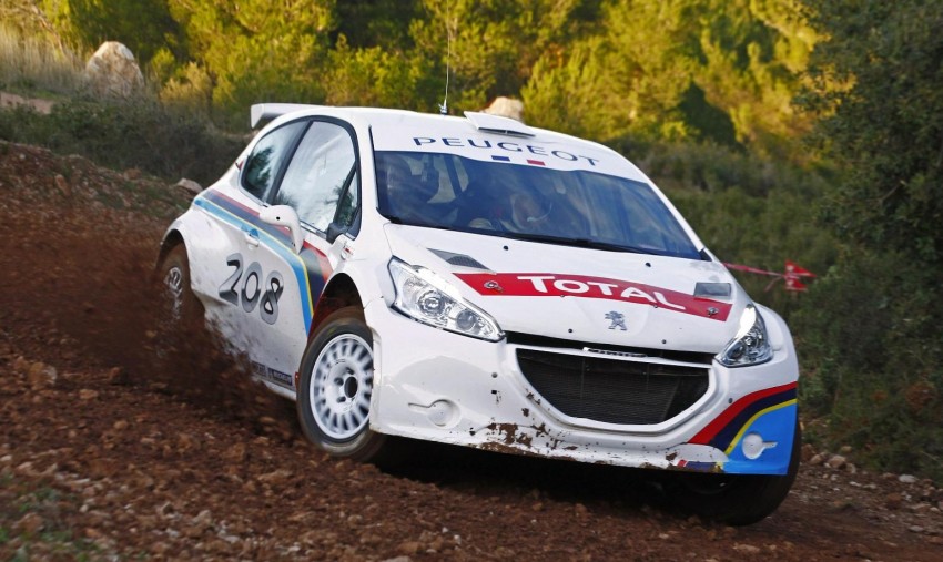 Peugeot 208 Type R5 begins test programme trials 146753