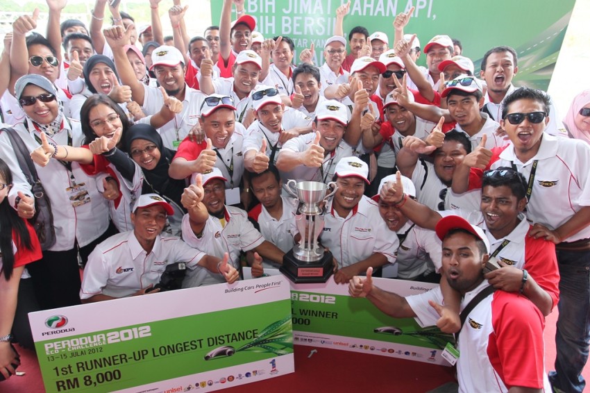 Politeknik Ungku Omar is Perodua Eco-Challenge 2012 overall champion, UNISEL goes the furthest 119769