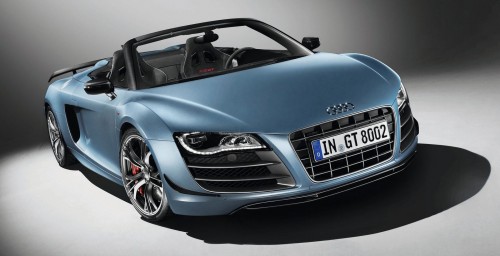 Another day, another topless star – Audi R8 GT Spyder