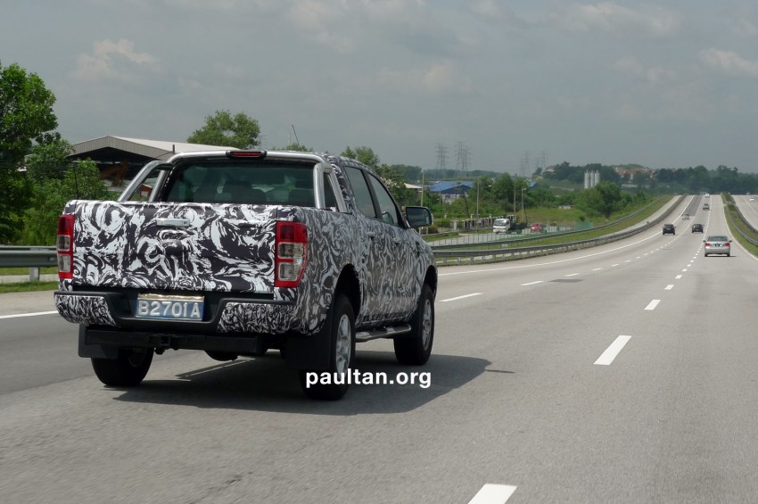 New Ford Ranger in camouflage spotted, it’s coming soon! 86238