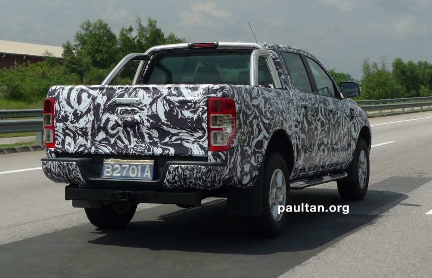New Ford Ranger in camouflage spotted, it’s coming soon! 86239