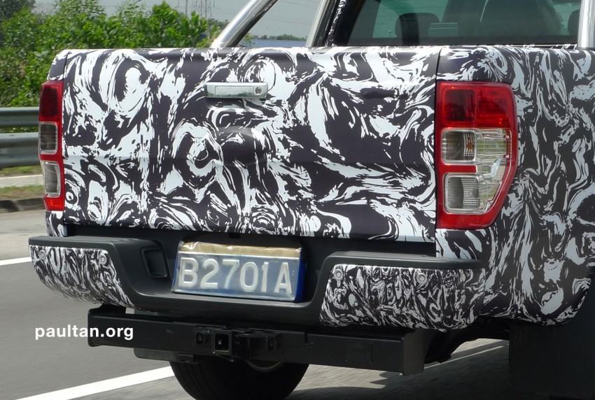 New Ford Ranger in camouflage spotted, it’s coming soon! 86240