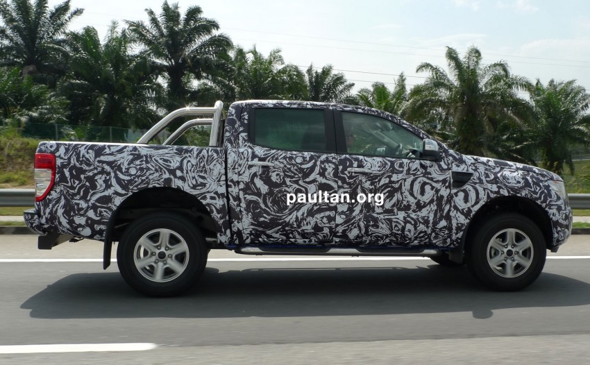 New Ford Ranger in camouflage spotted, it’s coming soon! 86241