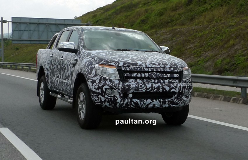 New Ford Ranger in camouflage spotted, it’s coming soon! 86244