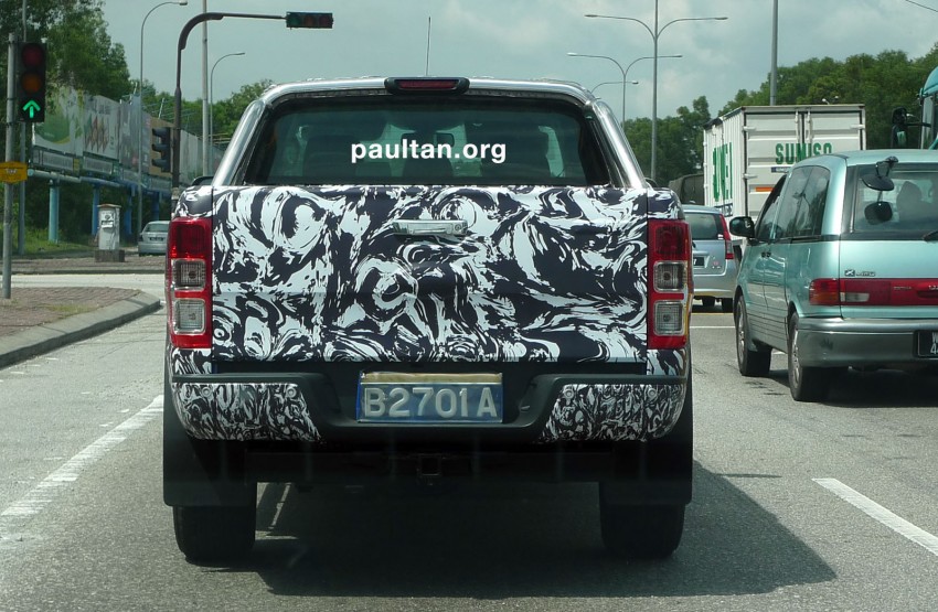 New Ford Ranger in camouflage spotted, it’s coming soon! 86245