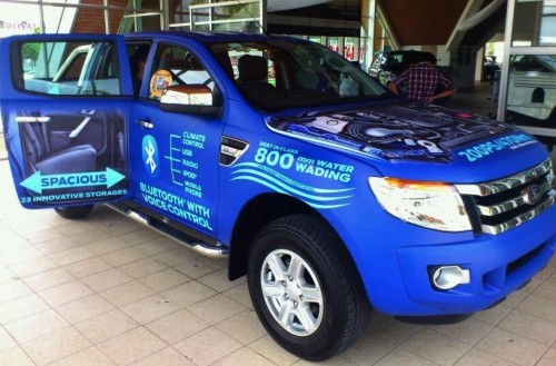 Tweet a pix with a Ford Ranger – it might land you a prize