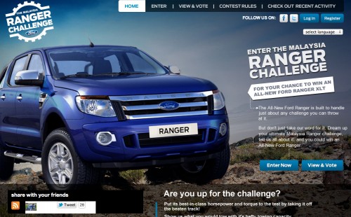 Global Ford Ranger Challenge – deadline extended