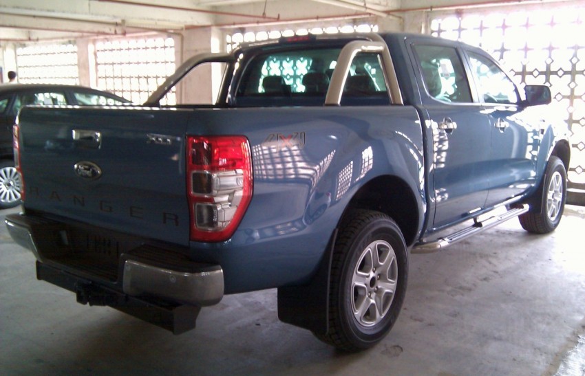 New Ford Ranger seen again, this time without disguise! 89054