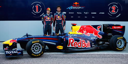 Champions Red Bull launch the RB7, now with KERS