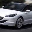 Peugeot RCZ facelift: first photos, attending Paris