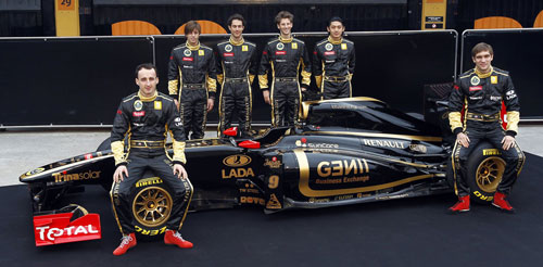Lotus Renault R31 launched in Valencia, 92% of car is new
