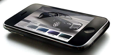 Configure “your own” Rolls-Royce Ghost via iPhone