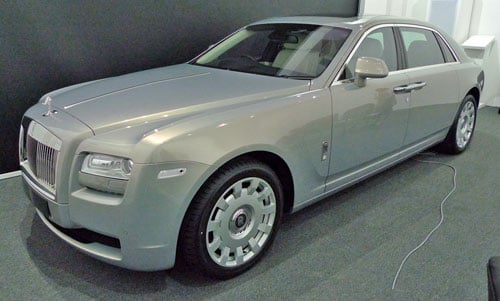 Rolls-Royce Ghost Extended Wheelbase coming in 2012