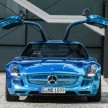 Mercedes-Benz SLS AMG Electric Drive shown in Paris: world’s most powerful production EV