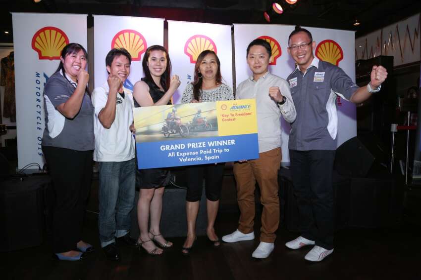 Shell Advance contest sends four to Spanish MotoGP 131763