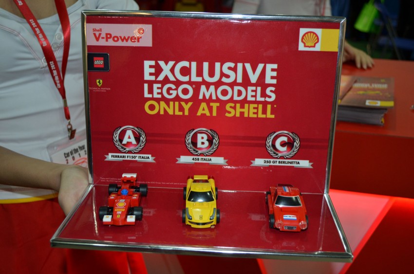 Shell Malaysia Lego Ferrari: 6 choices, RM12.90 each 140453
