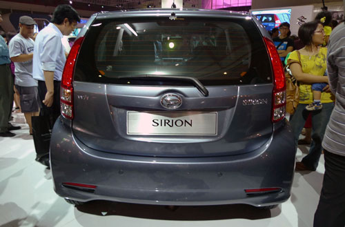 Daihatsu Sirion launched at IIMS – it’s a Perodua Myvi!