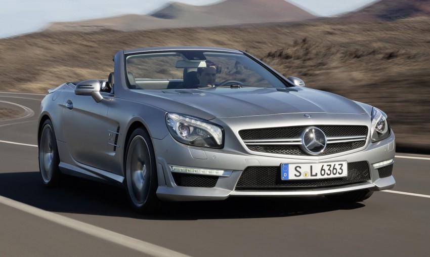 Mercedes-Benz SL 63 AMG joins the roadster range 89602