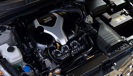 Hyundai Sonata 2.0T: twin-scroll turbo, 274bhp, 375Nm!