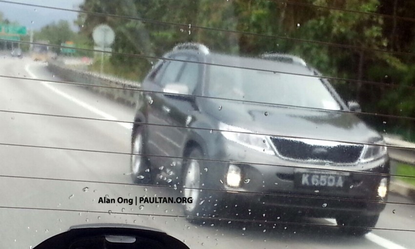 SPIED: Kia Sorento Facelift spotted in Malaysia 154601
