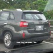 SPIED: Kia Sorento Facelift spotted in Malaysia