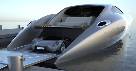 Strand Craft concept yacht comes with 880 bhp supercar