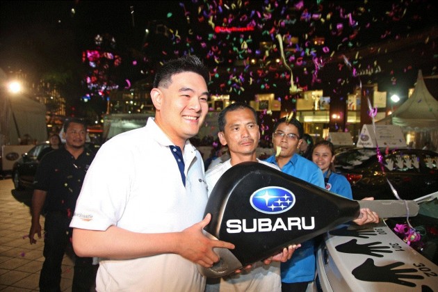 Subaru Challenge 2012: Singaporean Tholmas Gan wins a Subaru XV after 78 hours and 30 minutes!