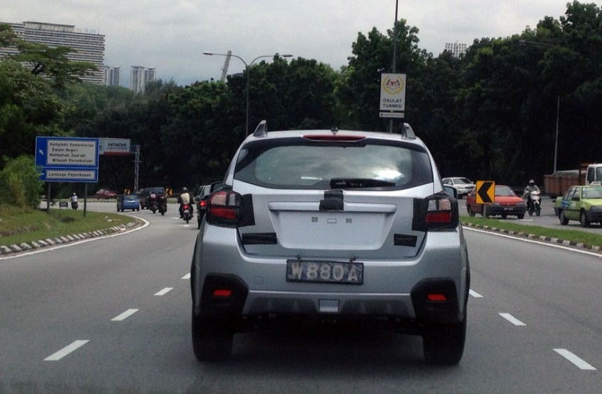 SPIED: Subaru XV caught testing, rollout in December 133247