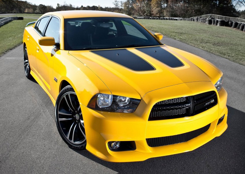 Dodge Charger SRT8 Super Bee asks, Bumble Bee who? 76355