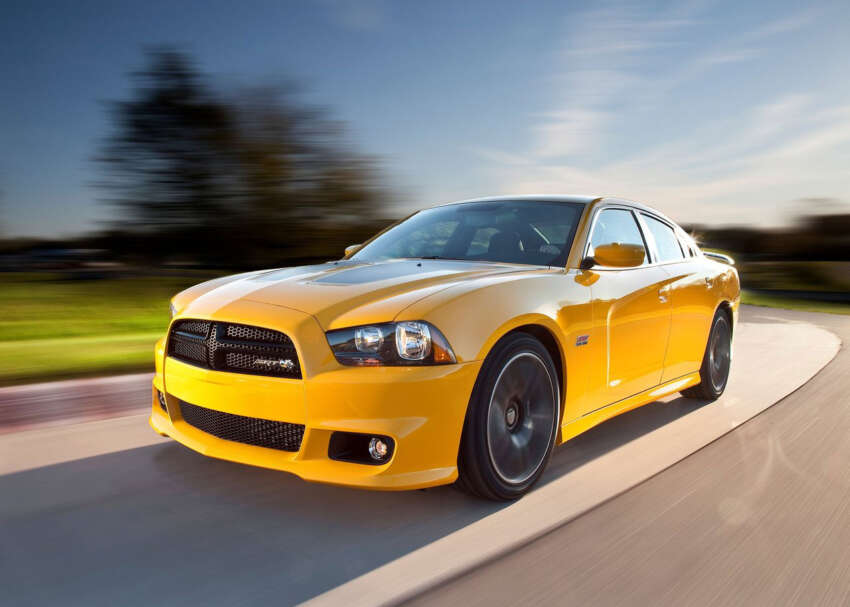 Dodge Charger SRT8 Super Bee asks, Bumble Bee who? 76356