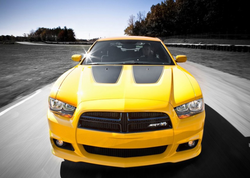 Dodge Charger SRT8 Super Bee asks, Bumble Bee who? 76358