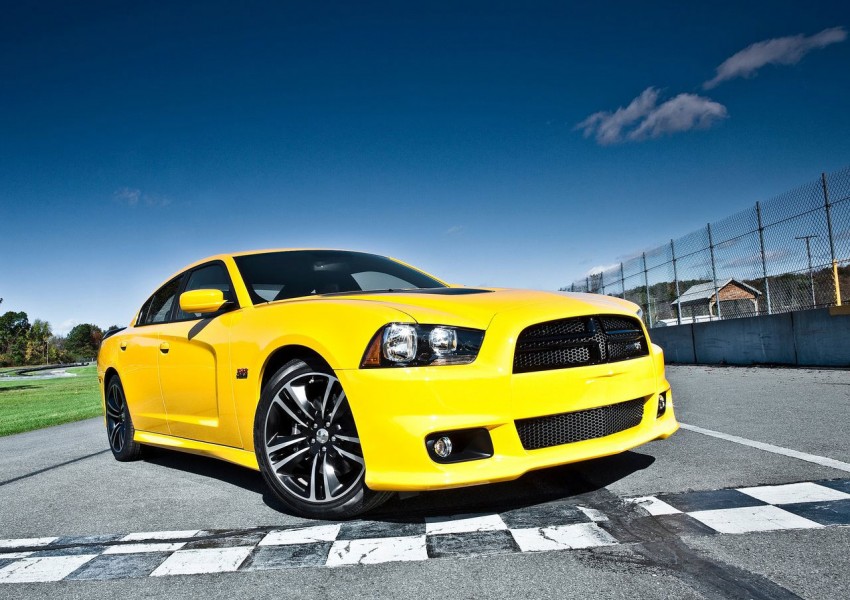 Dodge Charger SRT8 Super Bee asks, Bumble Bee who? 76362