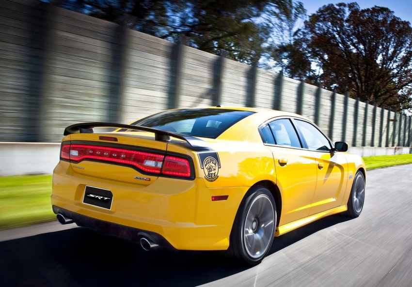 Dodge Charger SRT8 Super Bee asks, Bumble Bee who? 76363